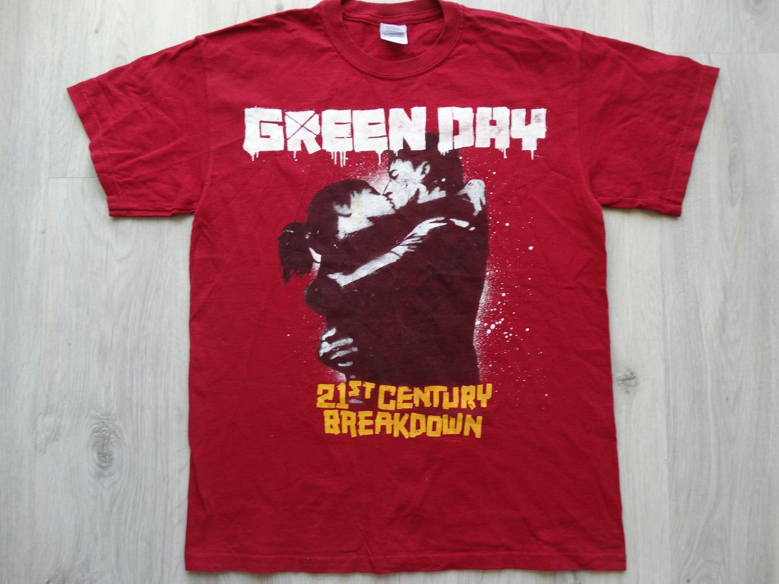 Vintage Green Day Band Tour Shirt M TEENIDI Store