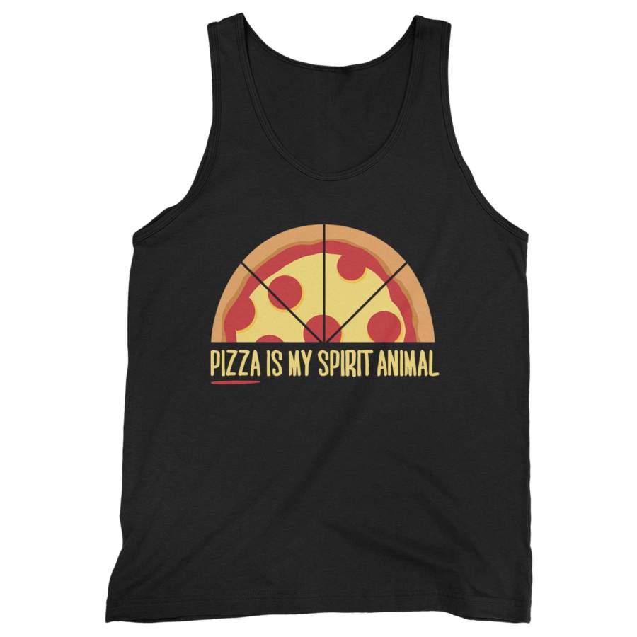 Pizza Is My Spirit Animal Man’s Tank Top Mens