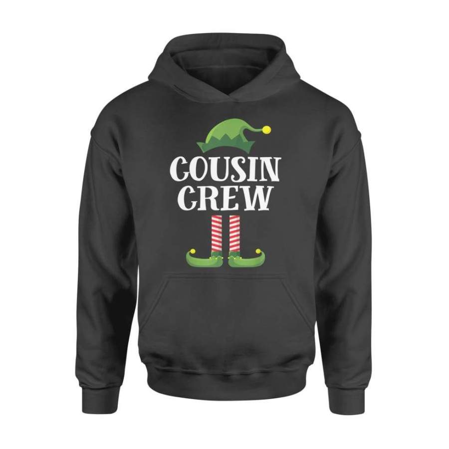 Cousin Crew Elf Matching Group Christmas Family Kids Pajama – Standard Hoodie