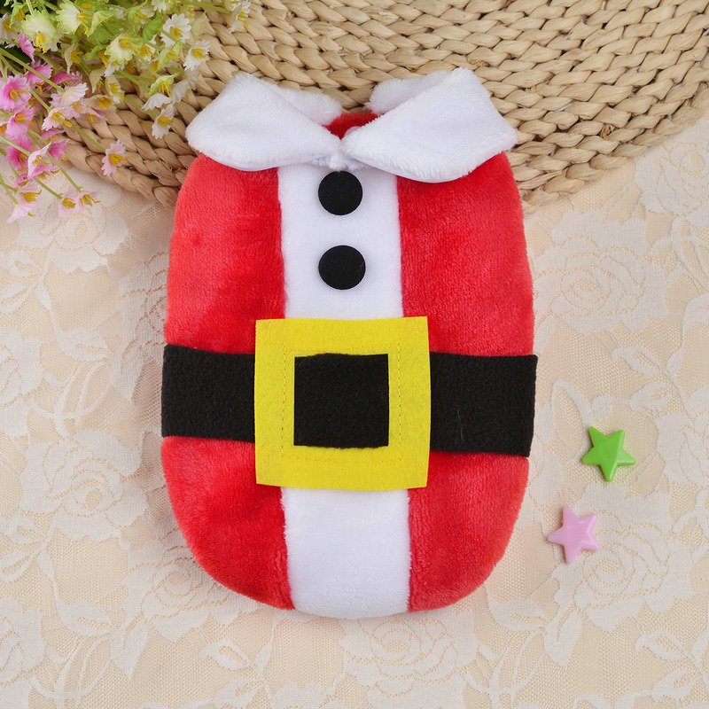 Pet Dog Christmas Costume Jacket Santa Claus Dog Clothes Winter Warm Puppy Kitten Pets Clothing Cute Small Dogs Coat Ropa Perro alx