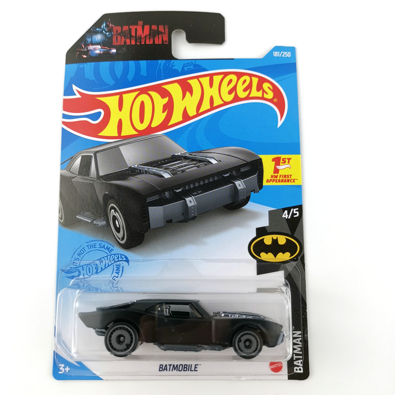2021-181 Hot Wheels 1/64 BATMOBILE Metal Diecast Cars Collection Kids Toys Vehicle For Gift alx