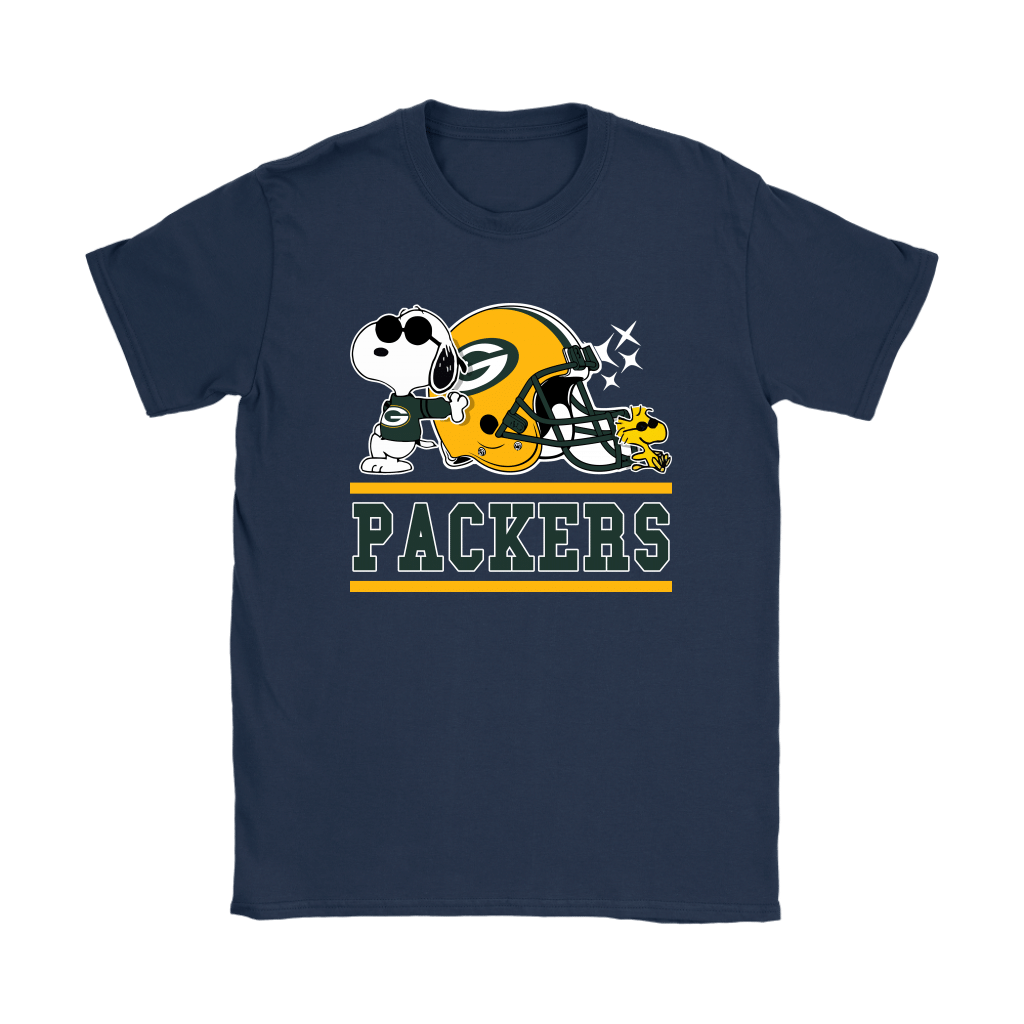 High quality The Green Bay Packers Joe Cool And Woodstock Snoopy Mashup ...