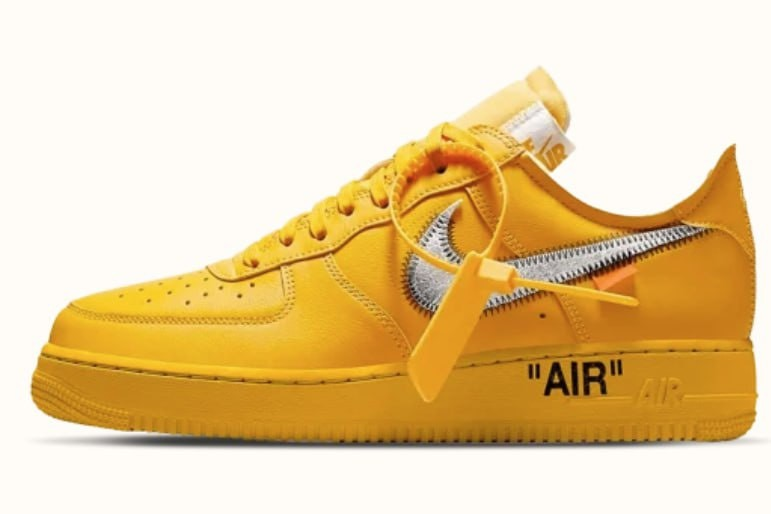 Off-White x Nike Air Force 1 Low Lemonade 602536