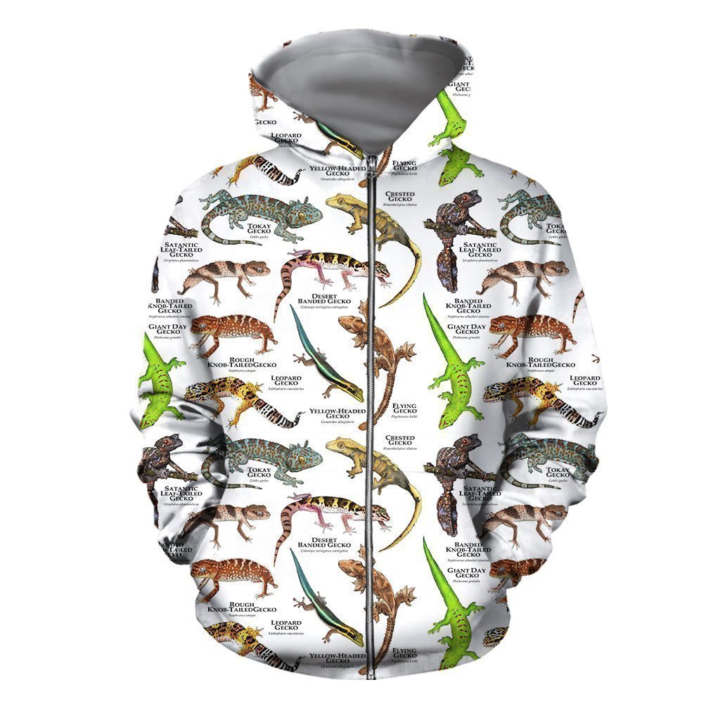 3D All Over Printed Geckos of the World Shirts And Shorts – Tulatee Store