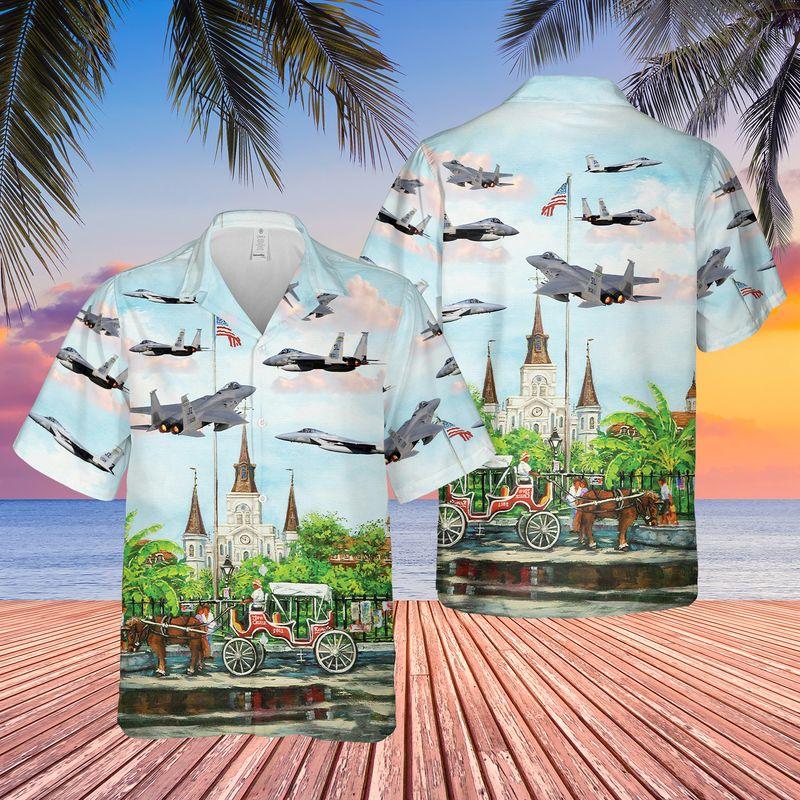 United States Army Air Force Veteran Hawaiian Shirt | For Men & Women | Adult | Hw7811