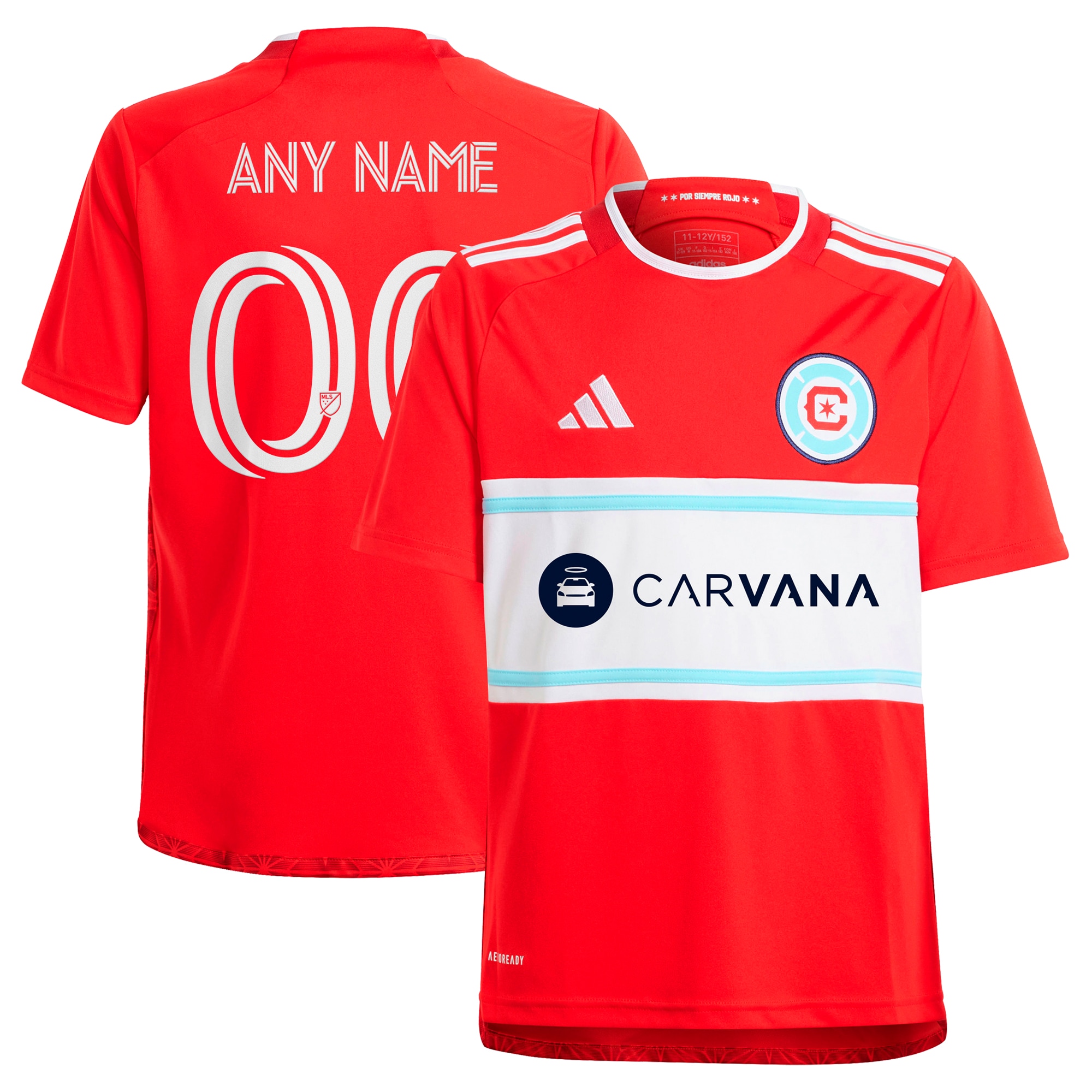 Chicago Fire Youth 2024 Return To Red Replica Custom Jersey  Red