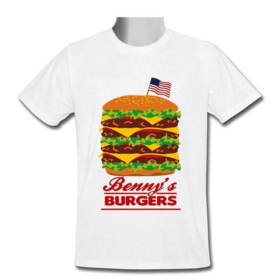 Benny’S Burgers Custom Gildan Men Tshirt Size S-3Xl