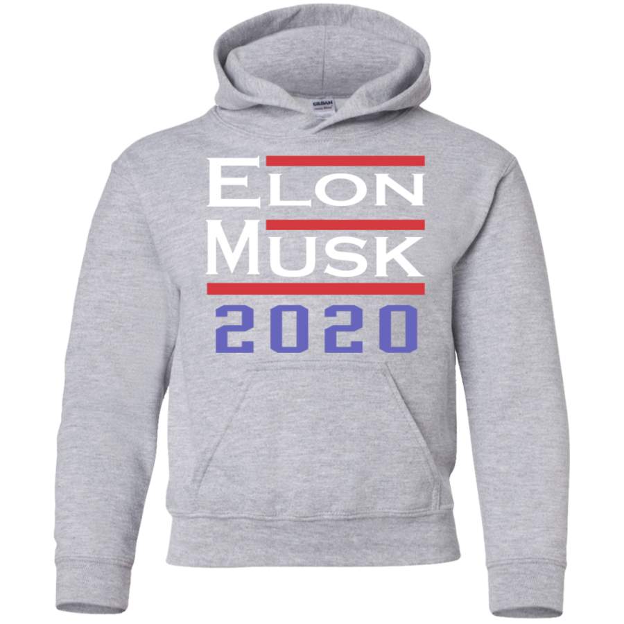 AGR Elon Musk as President Youth Pullover Hoodie