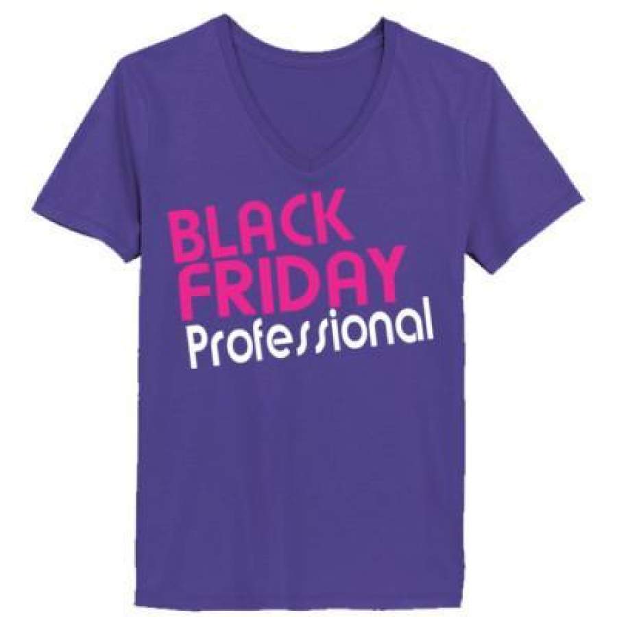 AGR Black Friday Professional – Ladies’ V-Neck T-Shirt