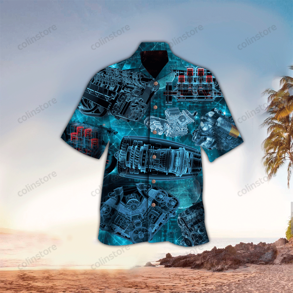 Engine Hawaii Shirt For Aloha Ha55850