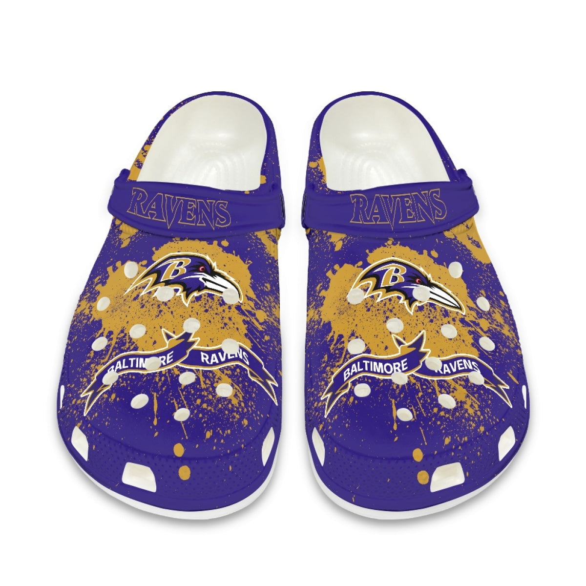 Baltimore Ravens Crocs Clogs Limited Edition