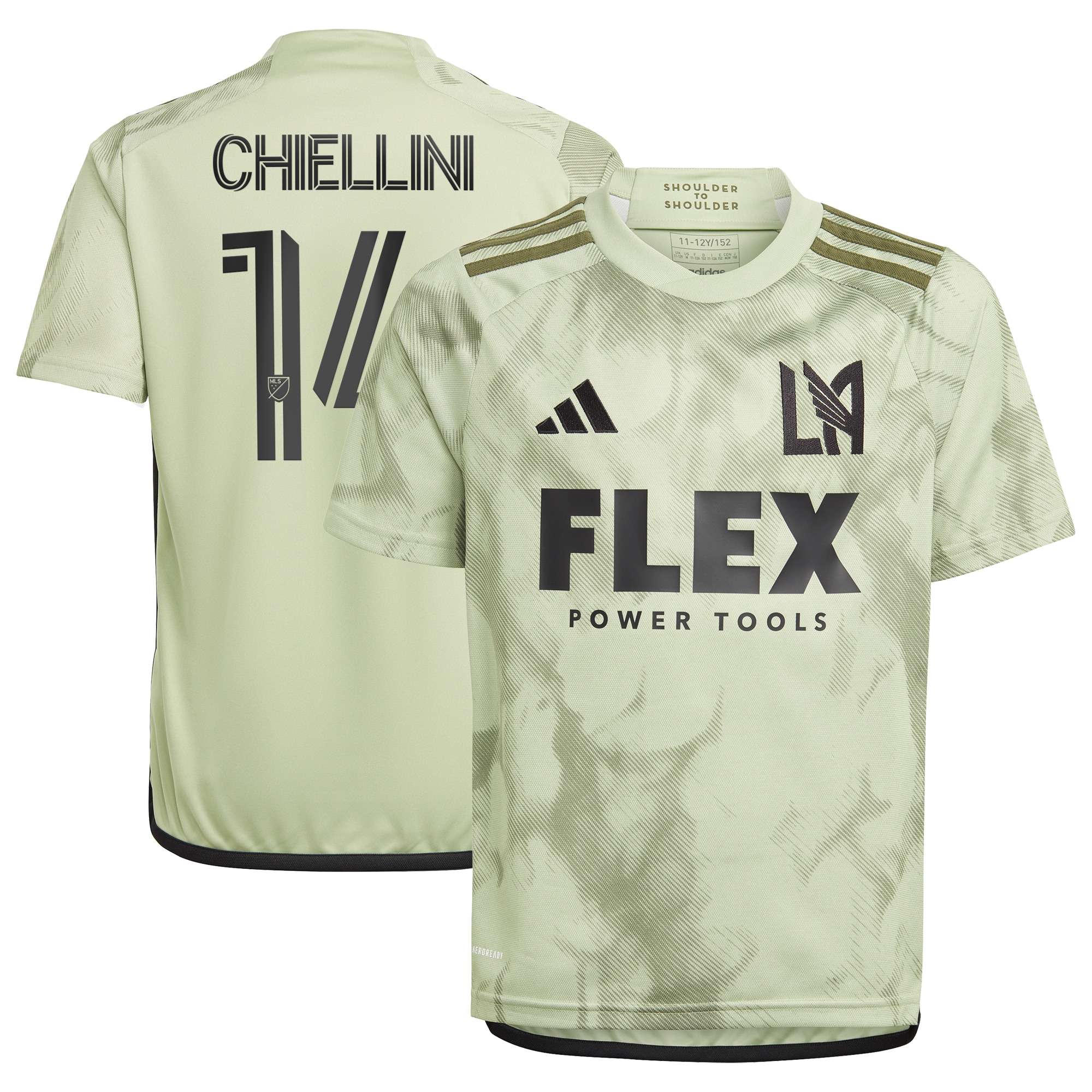 Giorgio Chiellini LAFC Youth 2023 Smokescreen Replica Player Jersey – Green