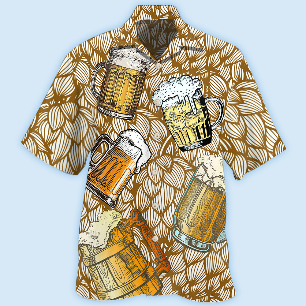 Beer Basic Style Hawaii Shirt Ha83737