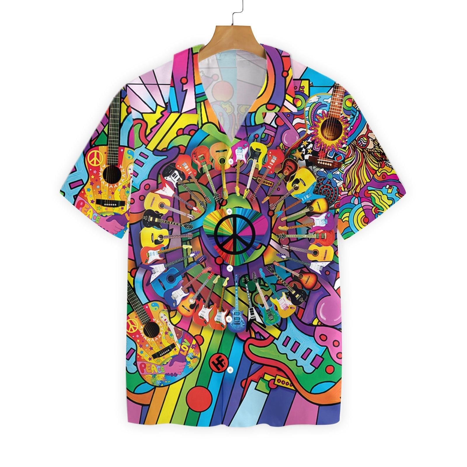 Peace Love Music 0812 Hawaii Shirt Ha3082