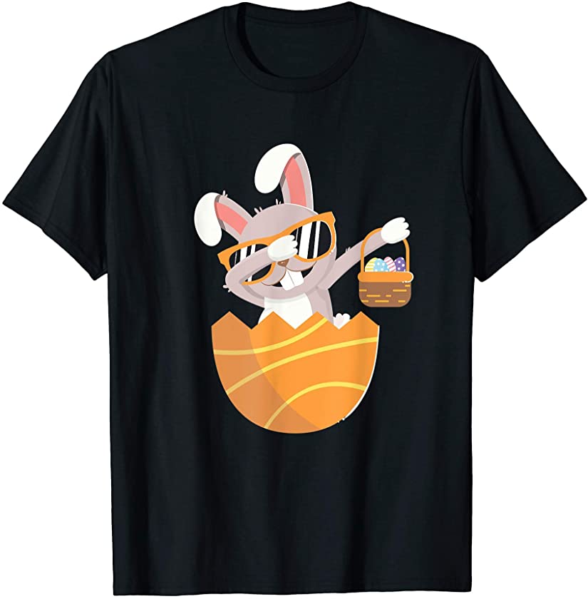 Dabbing Easter Rabbit I Easter Eggs I Easter Bunny I Easter T-Shirt