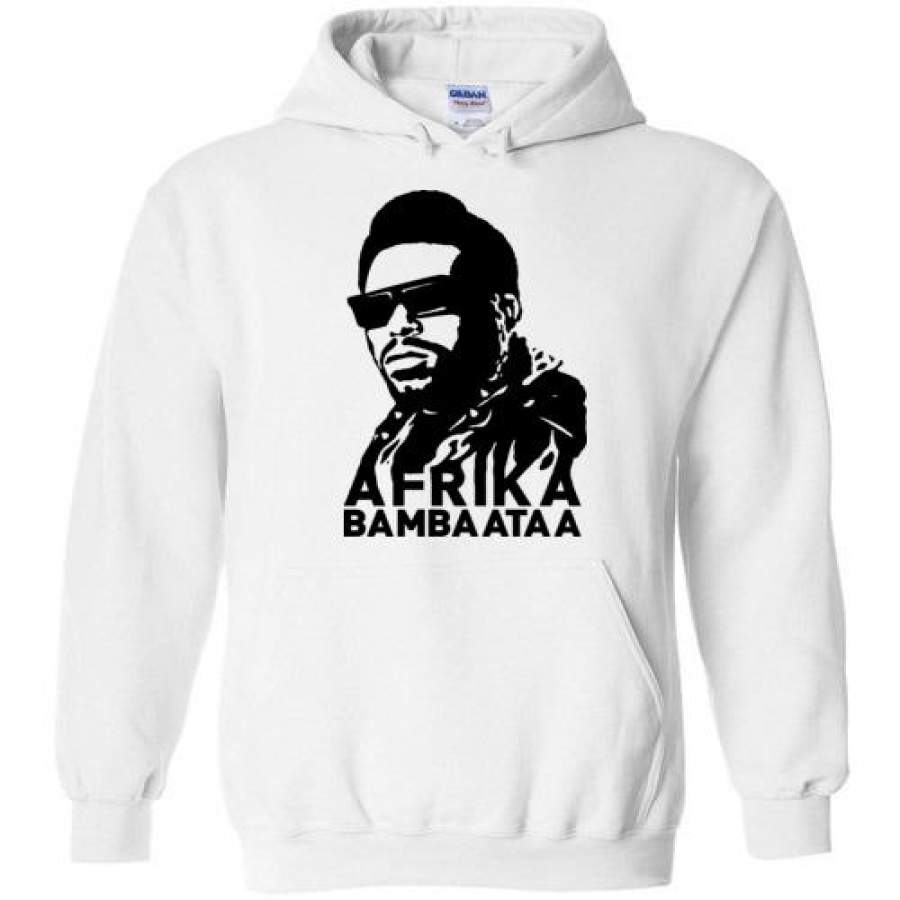 Afrika Bambaataa ,South Bronx, New York, Electro Funk,Universal Zulu Nation,Old School Hip Hop,Planet Rock,v2, Gildan Heavy Blend Hoodie