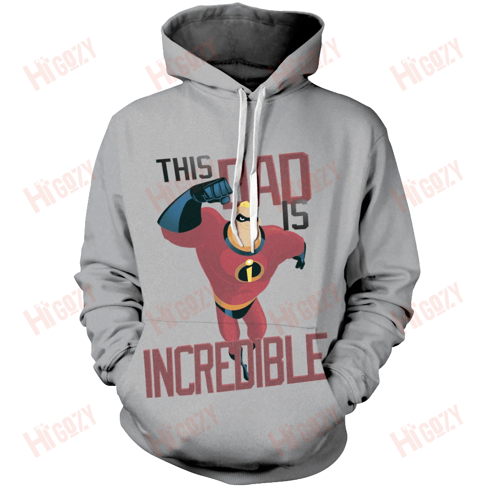 This Dad Is Incredible Unisex Pullover Hoodie