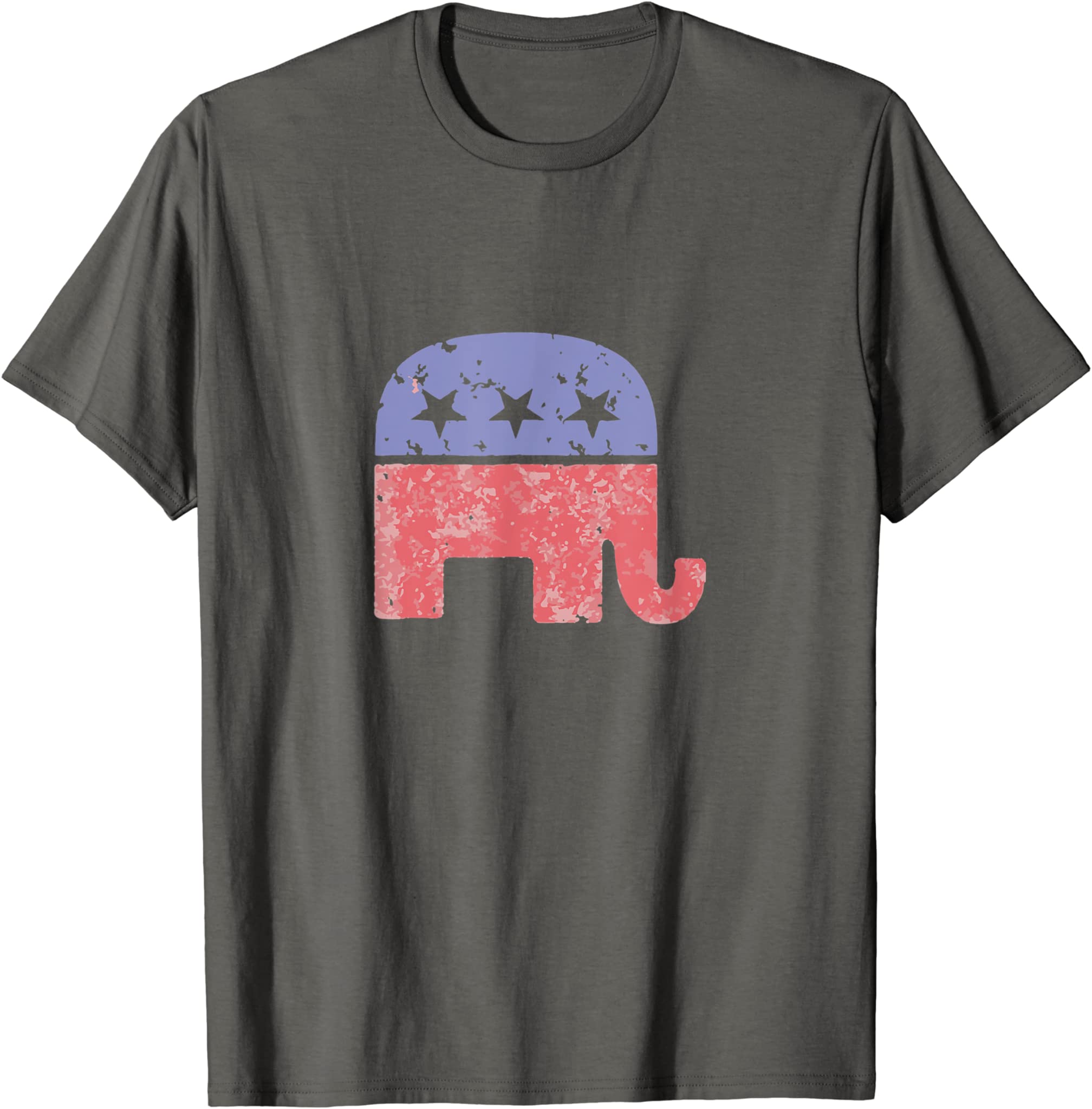 Republican Elephant Vintage Logo Gift T-Shirt