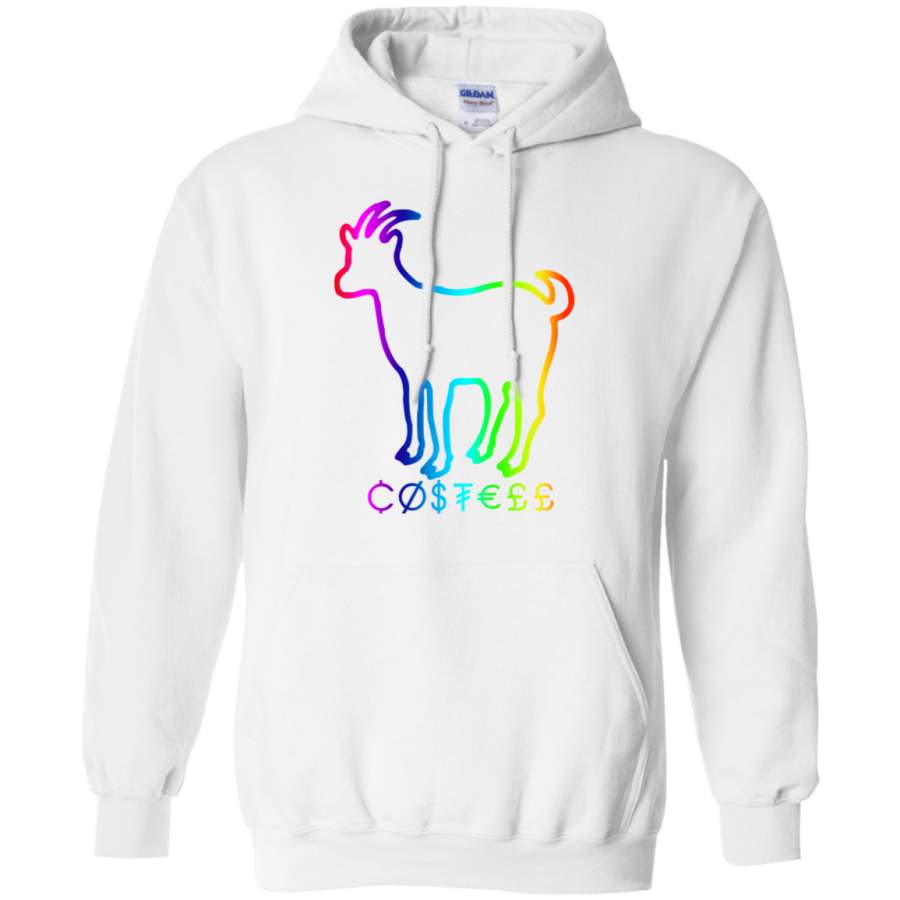 Hountersimile Ladies Erika Costell Sheep Simple Style Pullover Hoodie