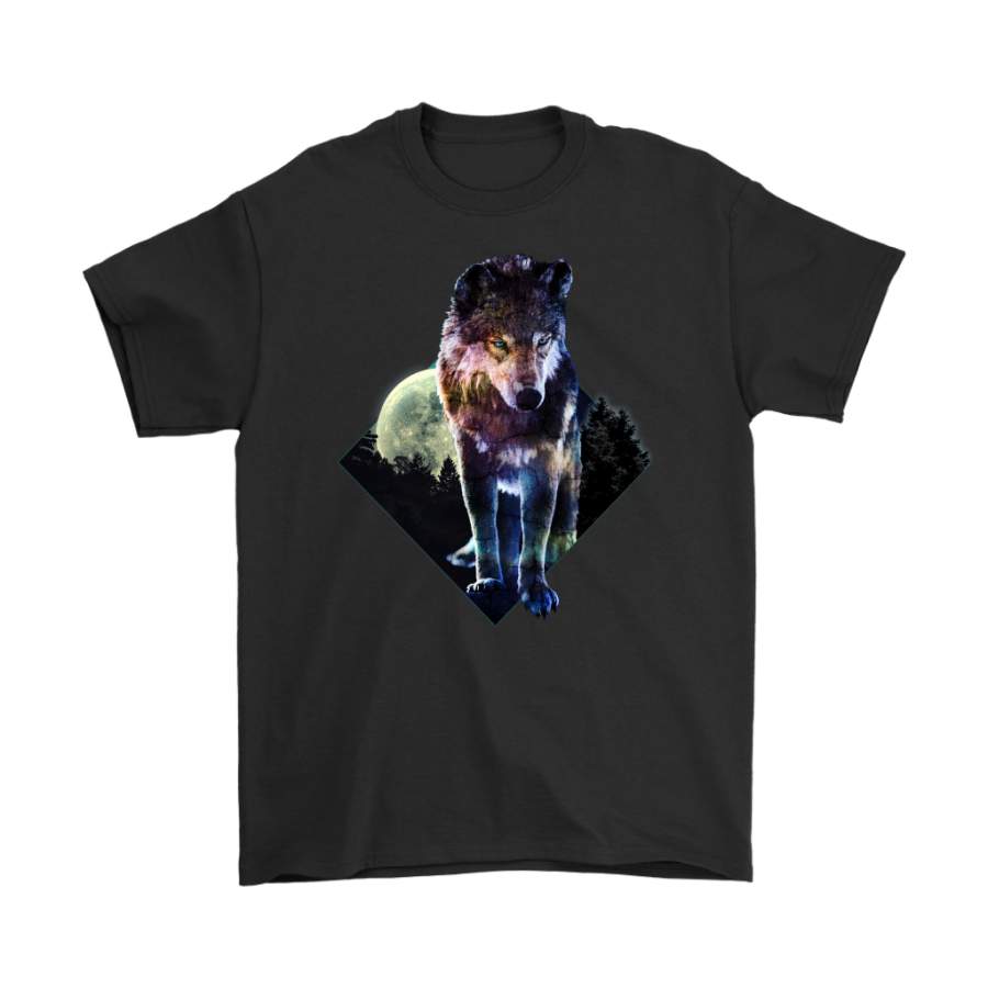 Young Wolf T-Shirt – Animal Face T-Shirt