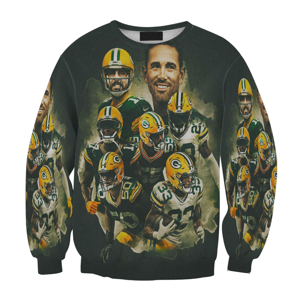 Green Bay Packers Player Team V5 Gift For Fan 3D Full Printing Sweatshirt