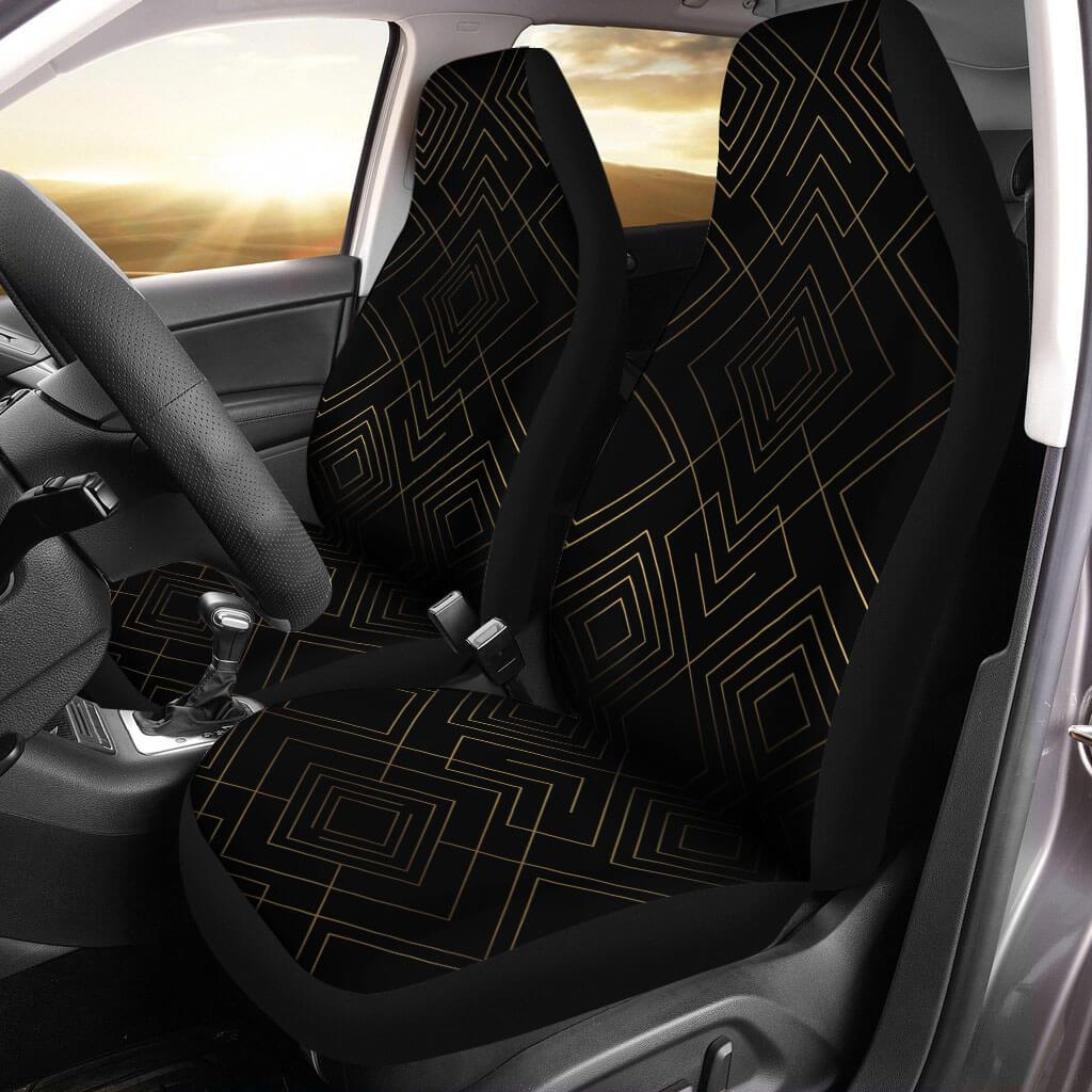 Melanin Automotive Seat Covers Abstract Shapes 8 Luxury Car Seat Covers