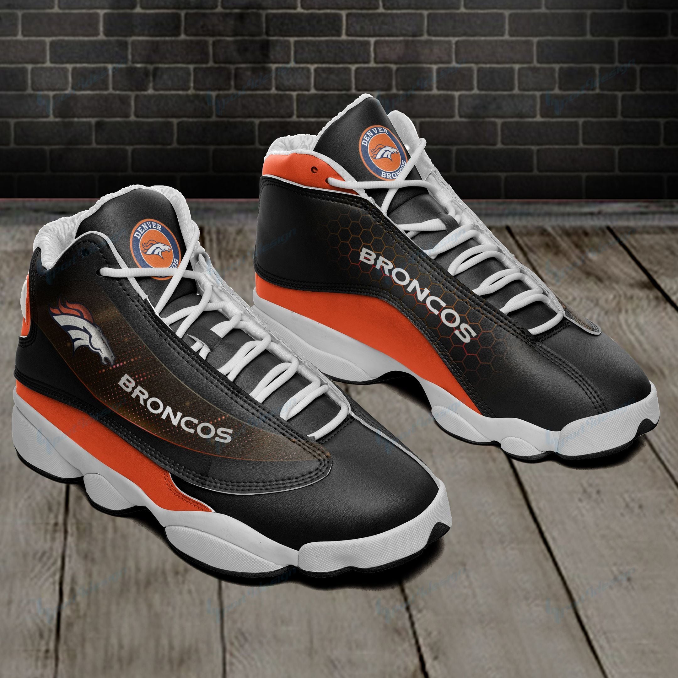 Denver Broncos Shoes Custom 753