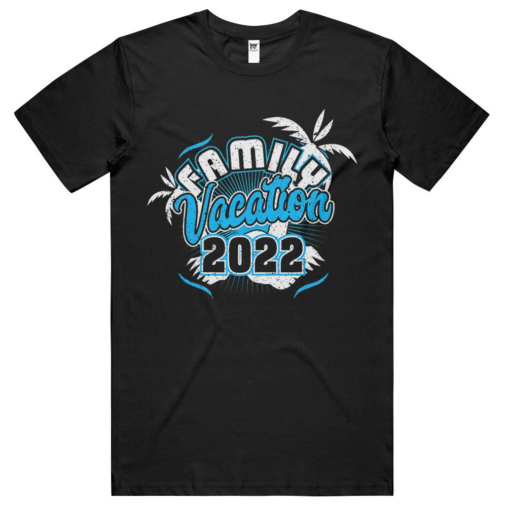 Family Vacation 2022 Beach Tropical Matching Group T Shirts