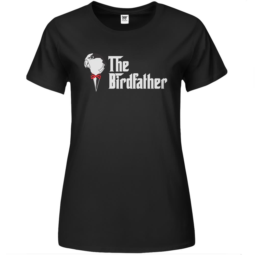 The Birdfather Bird Dad Owner Father S Day Gift Premium Womens Tshirts