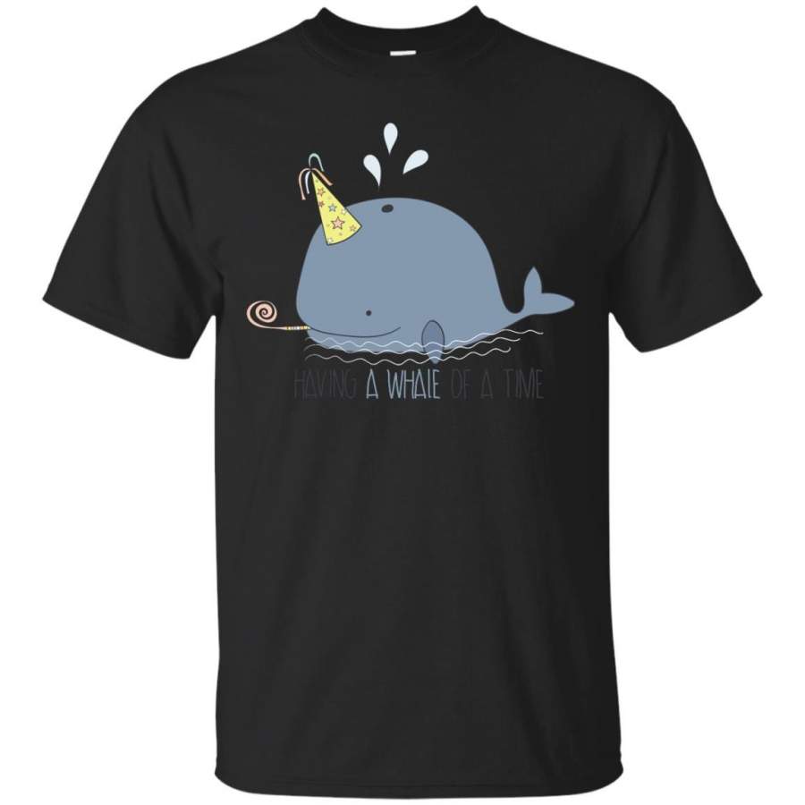 CUTE WHALE – Having a whale of a time T Shirt & Hoodie