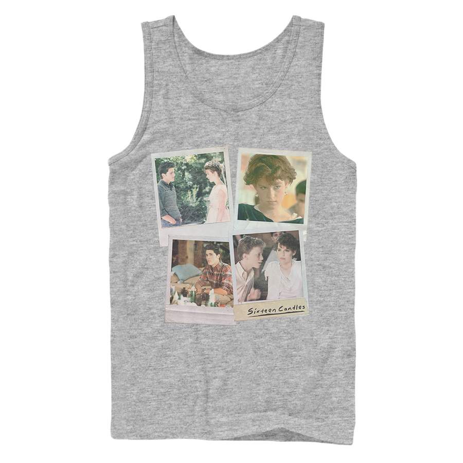 Sixteen Candles Men’s Character Polaroids  Tank Top