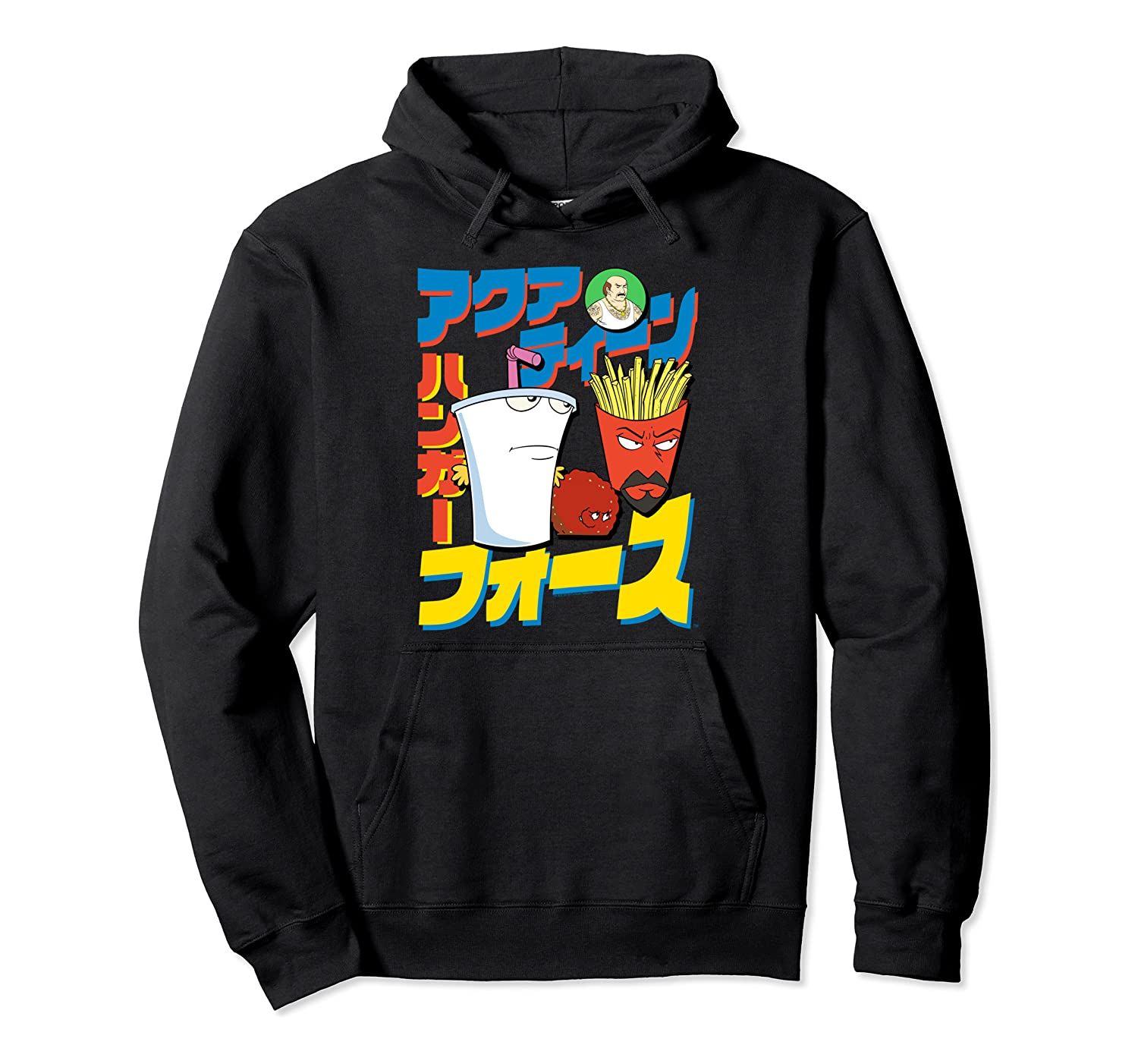 Aqua Teen Hunger Force Japanese Comic Pullover Hoodie, T-Shirt, Sweatshirt