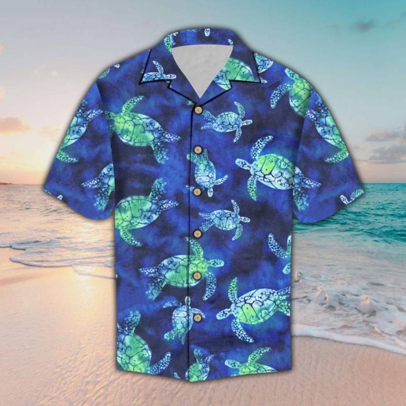 Green Sea Turtle 3 Hawaiian Shirt Ha22355