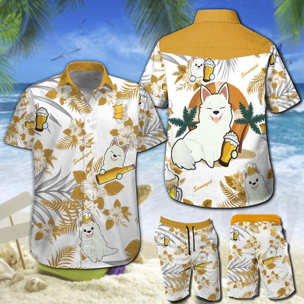 Samoyed Beer Hawaii Shirt 202 Ha16465