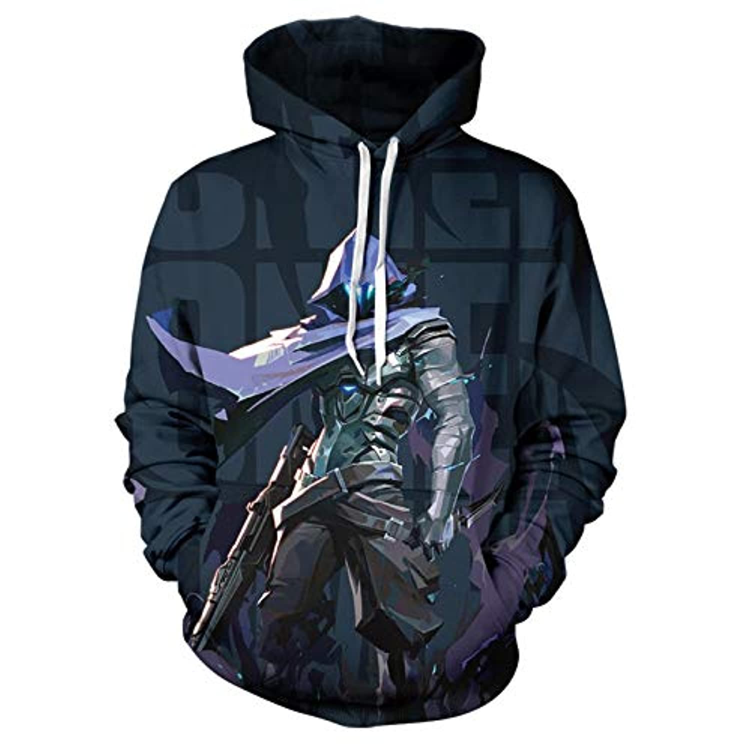 Game Valorant Hoodies – Omen 3D Unisex Hooded Pullover Sweatshirt