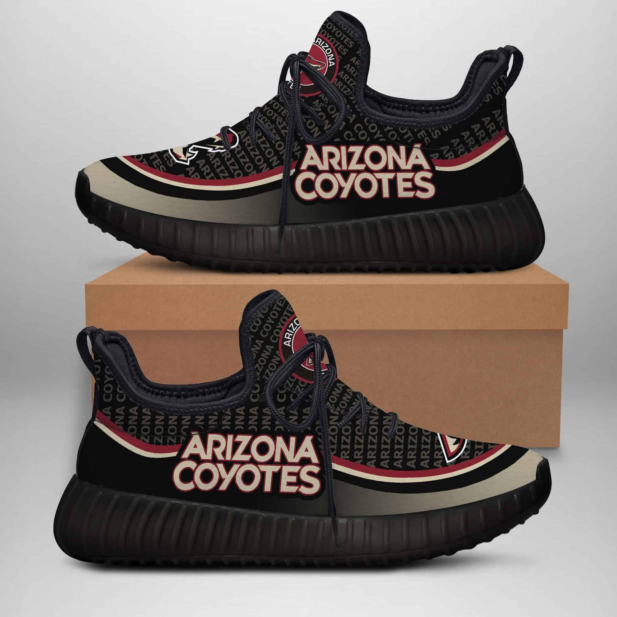 Arizona Coyotes Custom New Yeezy Sneaker