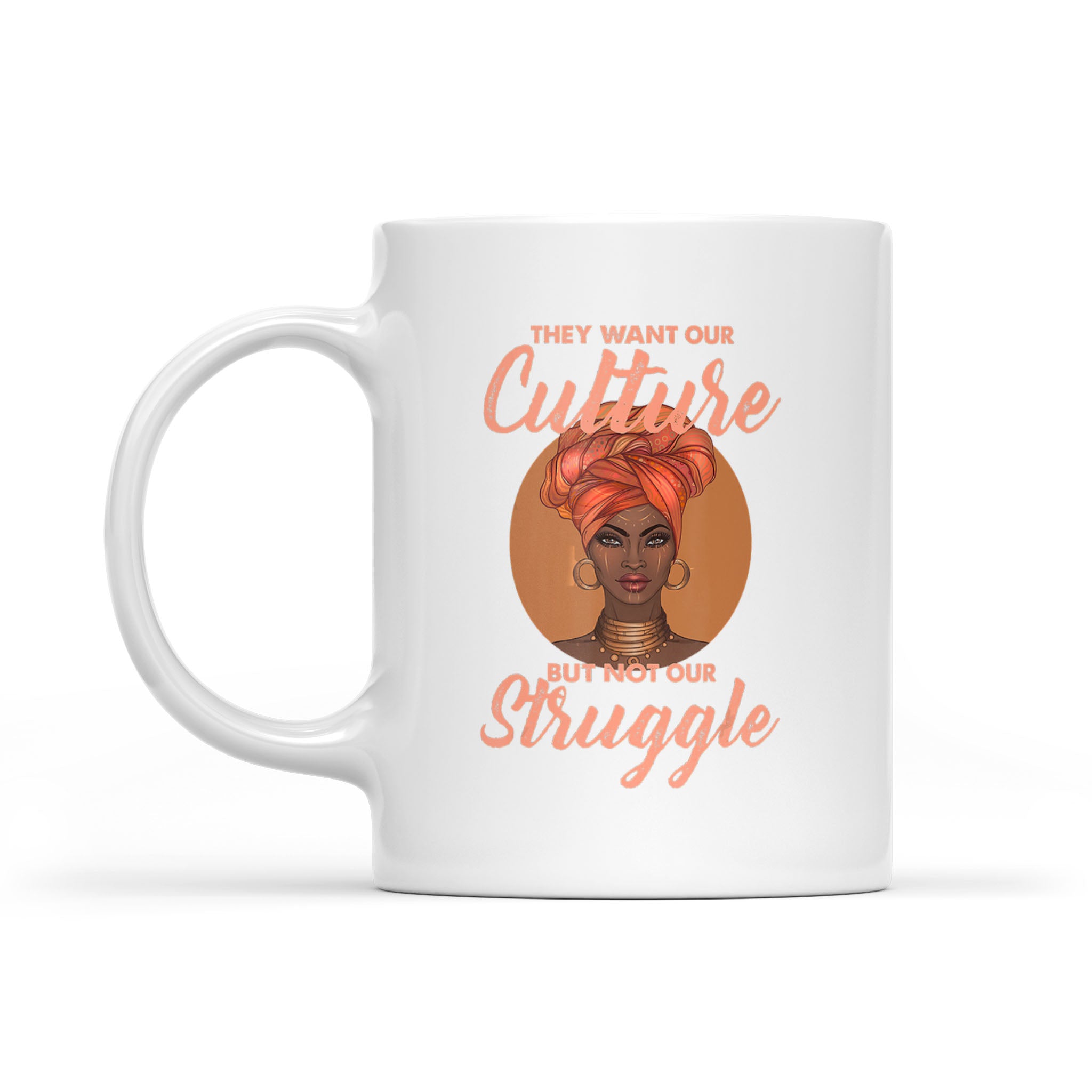 African American Women Black History Month Culture Gifts – White Mug