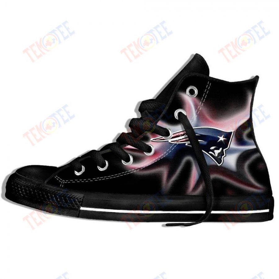 Mens Womens New England Patriots High Top Canvas Shoes Patriots Sneakers Tennis Shoes 3D Printable Nice And Comfortable TMT331