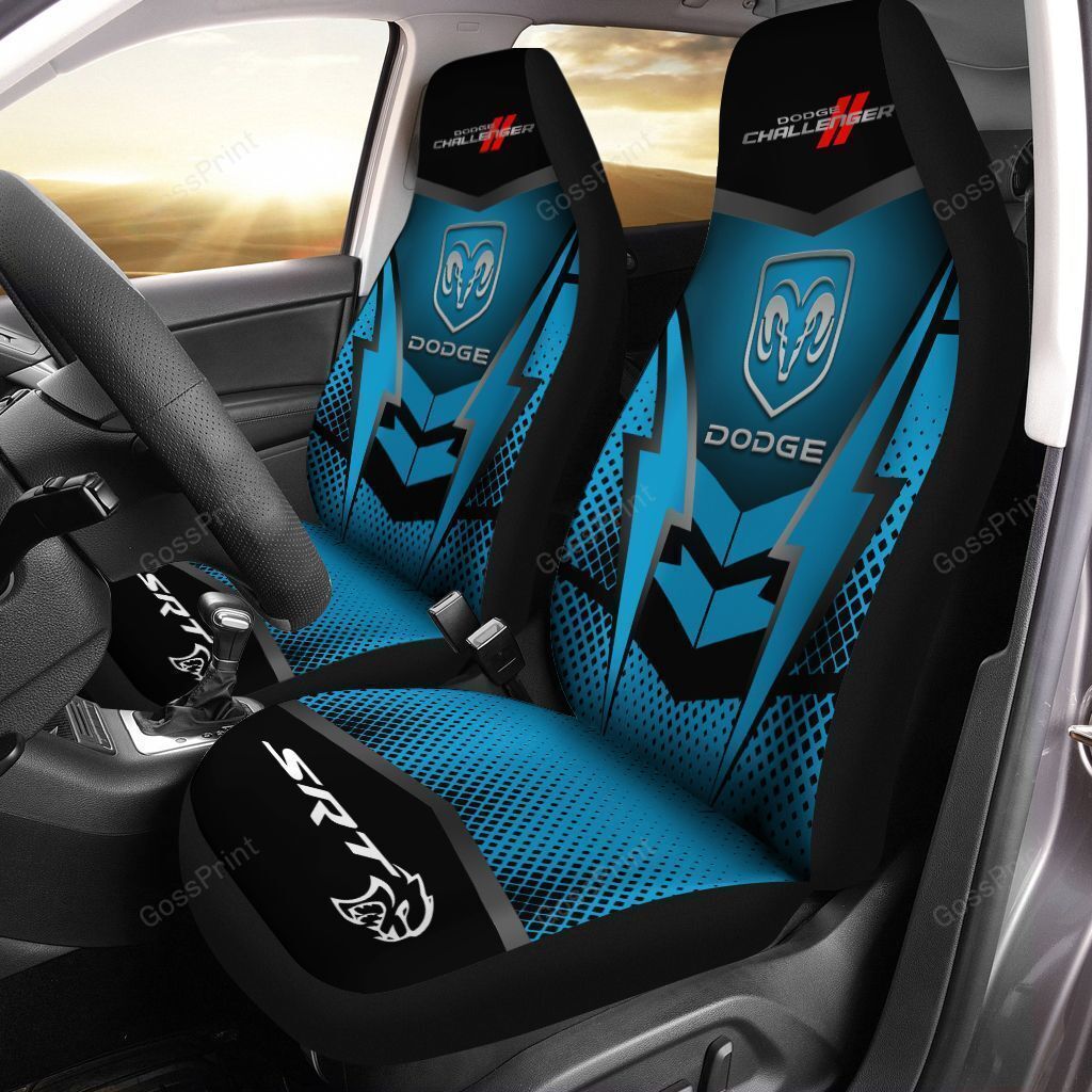 Dodge Challenger Car Seat Cover ( Set Of 2 ) Ver 17