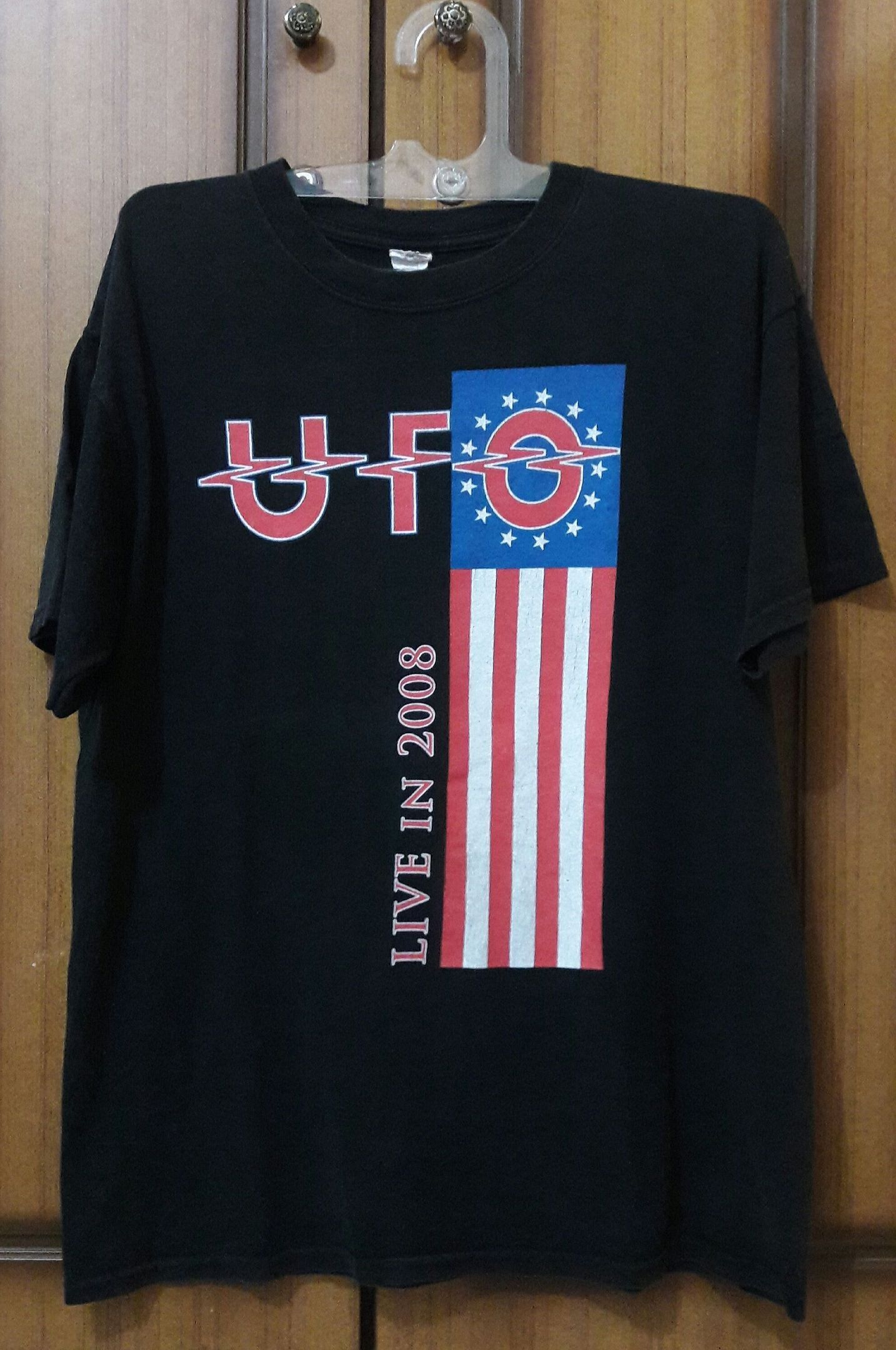 Jual U F O Live In 2008 Merch Dpm Rock House Tokopedia Shirt