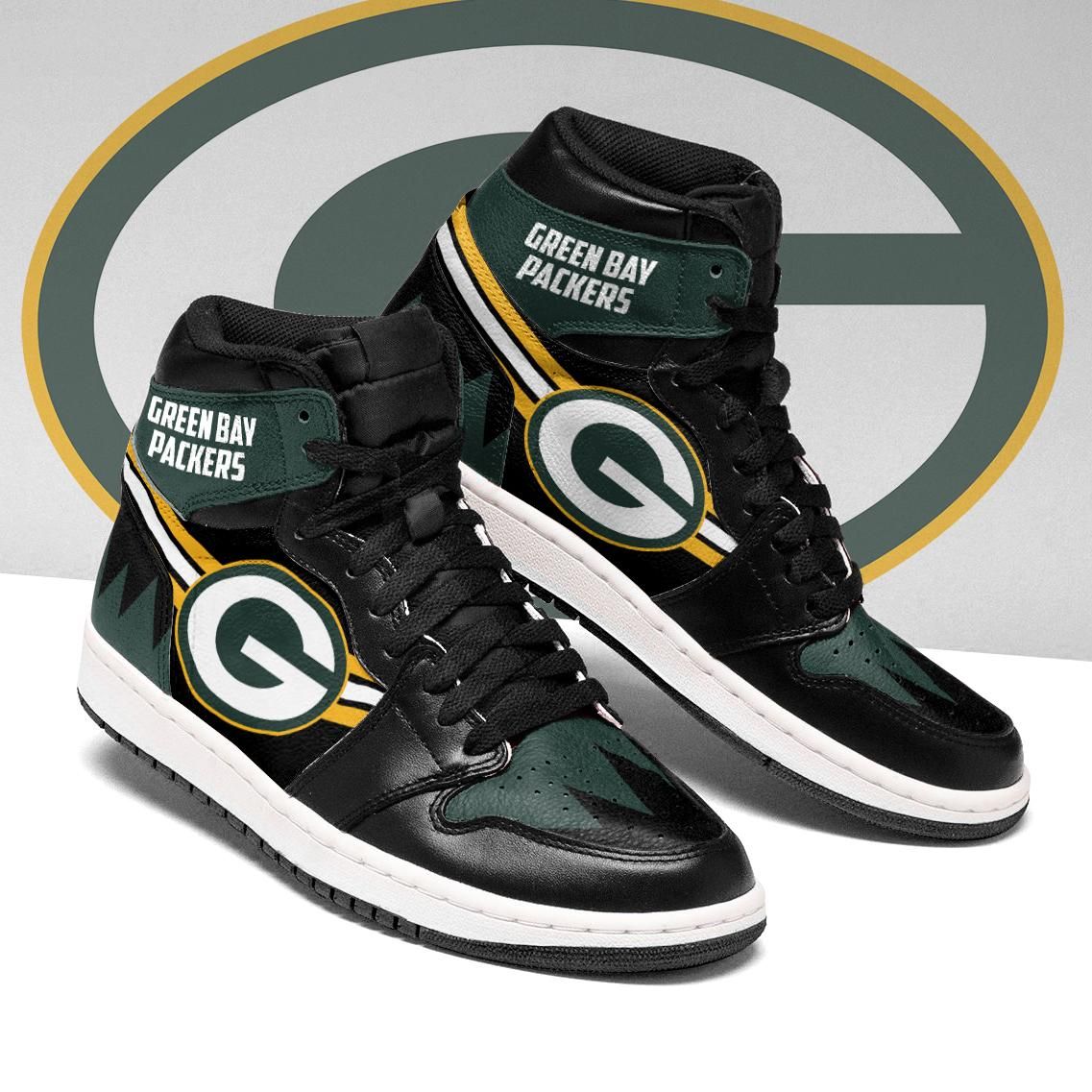 Green Bay Packers Jordan Sneakers 2021 Size Us8 Jordan Sneaker