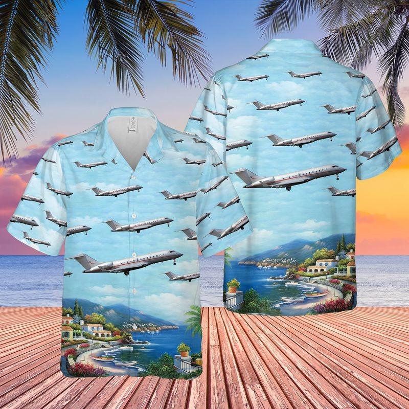 Vistajet Bombardier Hawaii Shirt For Men Women Adult Ha67262