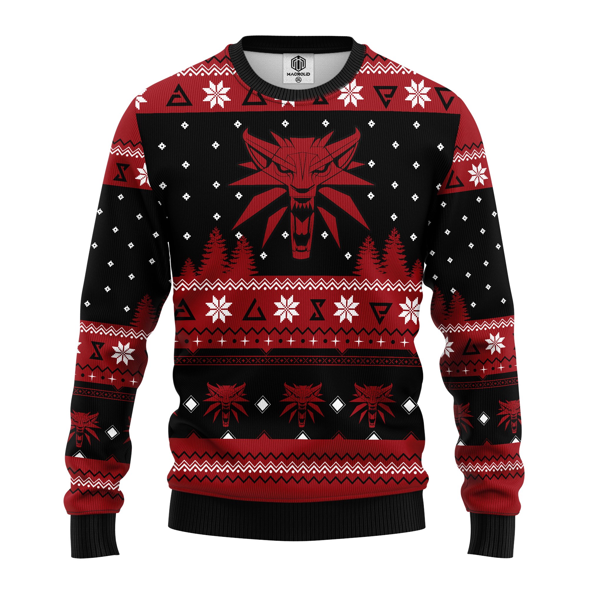 the witcher red ugly christmas sweater – Amazing Gift idea – thanksgiving gift