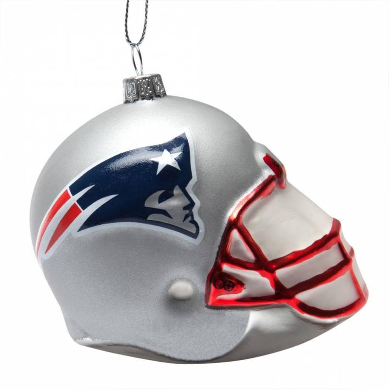 New England Patriots – Glass Helmet Ornament