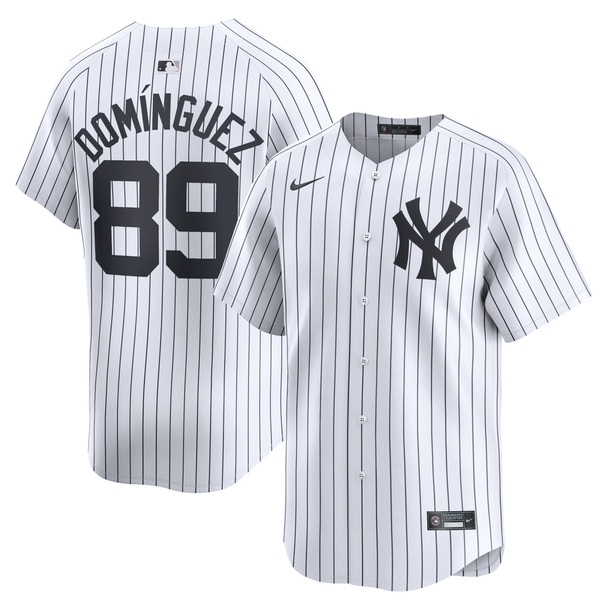 Jasson Dominguez New York Yankees Home Limited Player Jersey – White