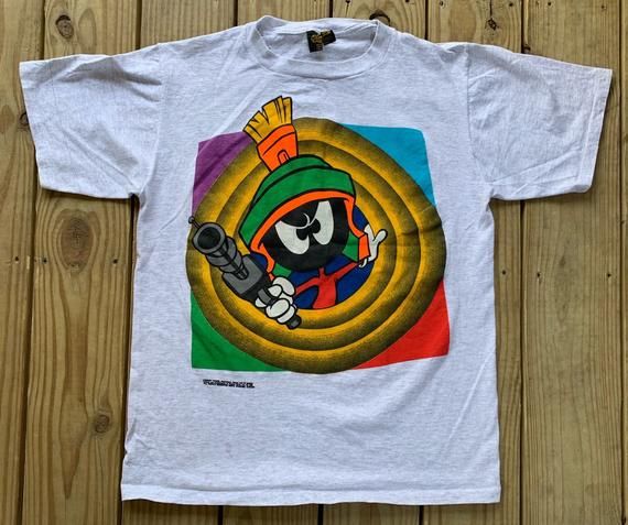 Vintage 90S Looney Tunes Mavin The Martian Shirtchanges Arge Shirt