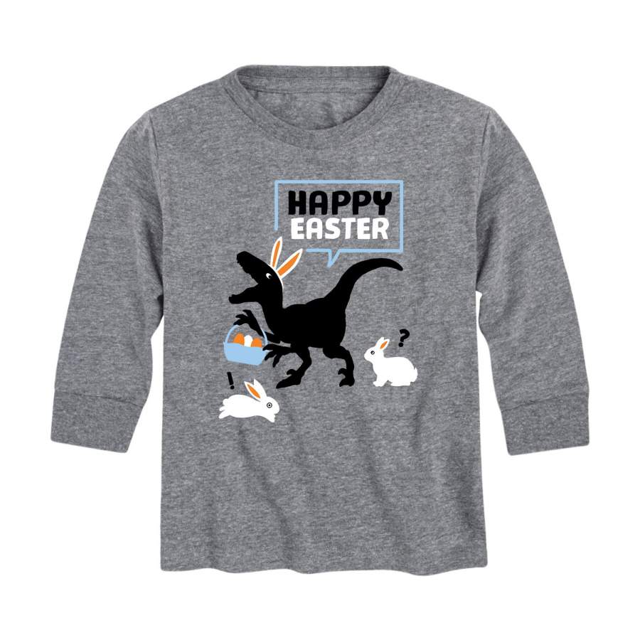 Dinosaur Bunny – Toddler Long Sleeve T-Shirt