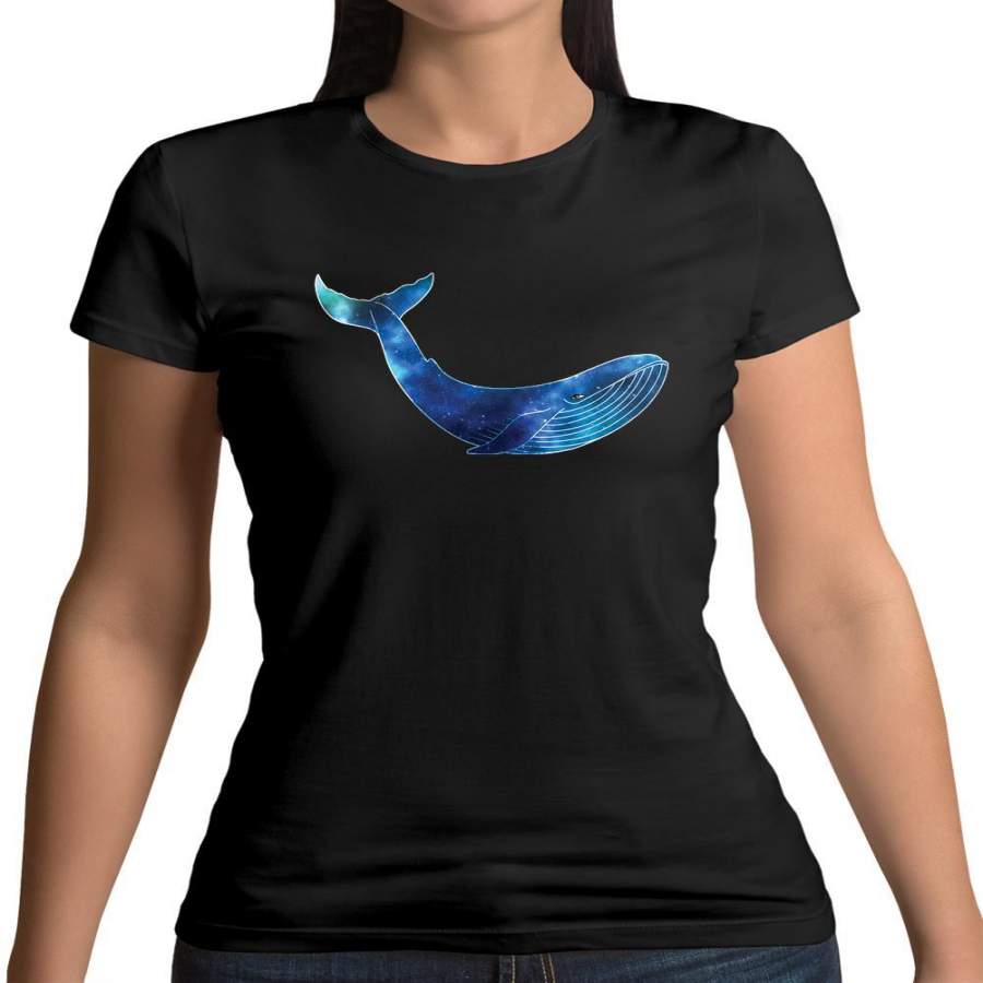 Space Animals – Whale Womens T-Shirt