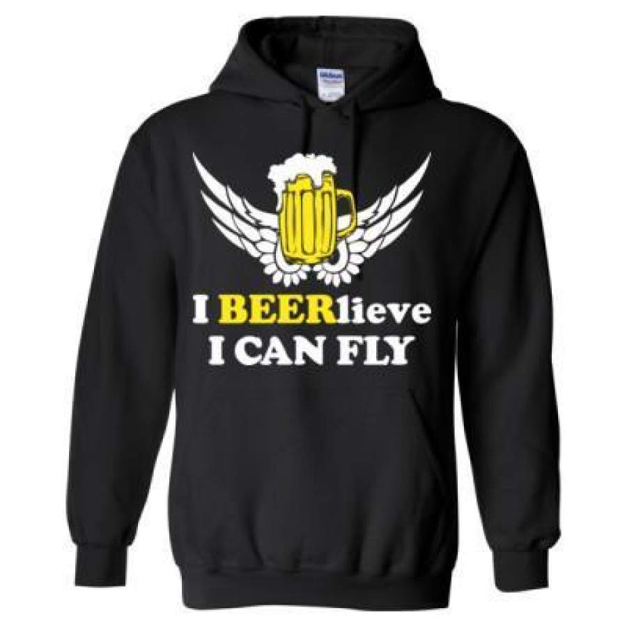 AGR I Beerlieve I Can Fly – Heavy Blend™ Hooded Sweatshirt