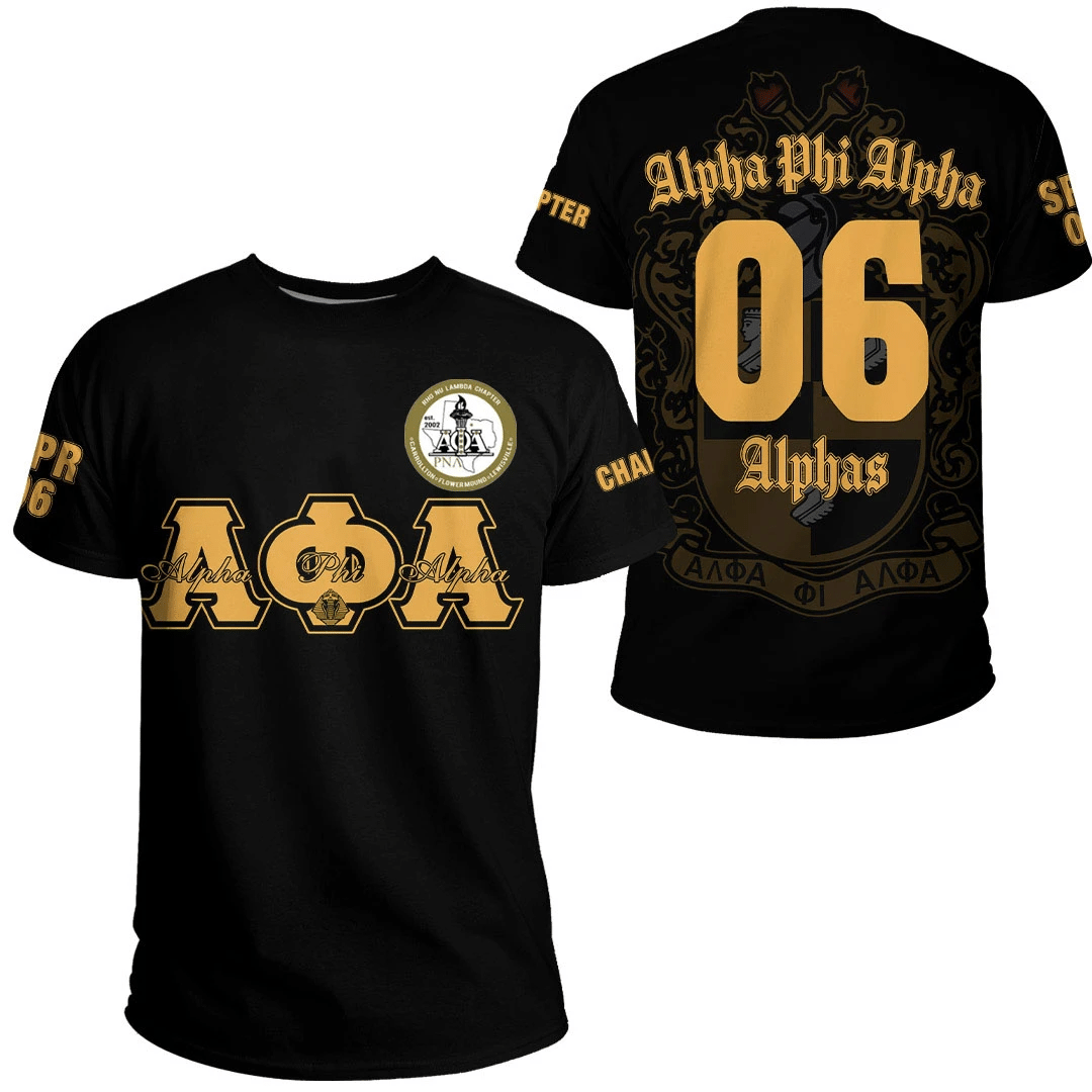 Africa Zone Tee – Alpha Phi Alpha – Rho Nu Lambda T-Shirt A7